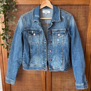 Distressed Denim Jacket